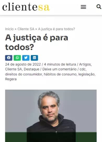 A justiça é para todos?